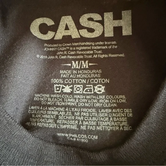 Johnny Cash Band T Shirt Black and Green Cotton Festival Streetwear NEW - Picture 6 of 10